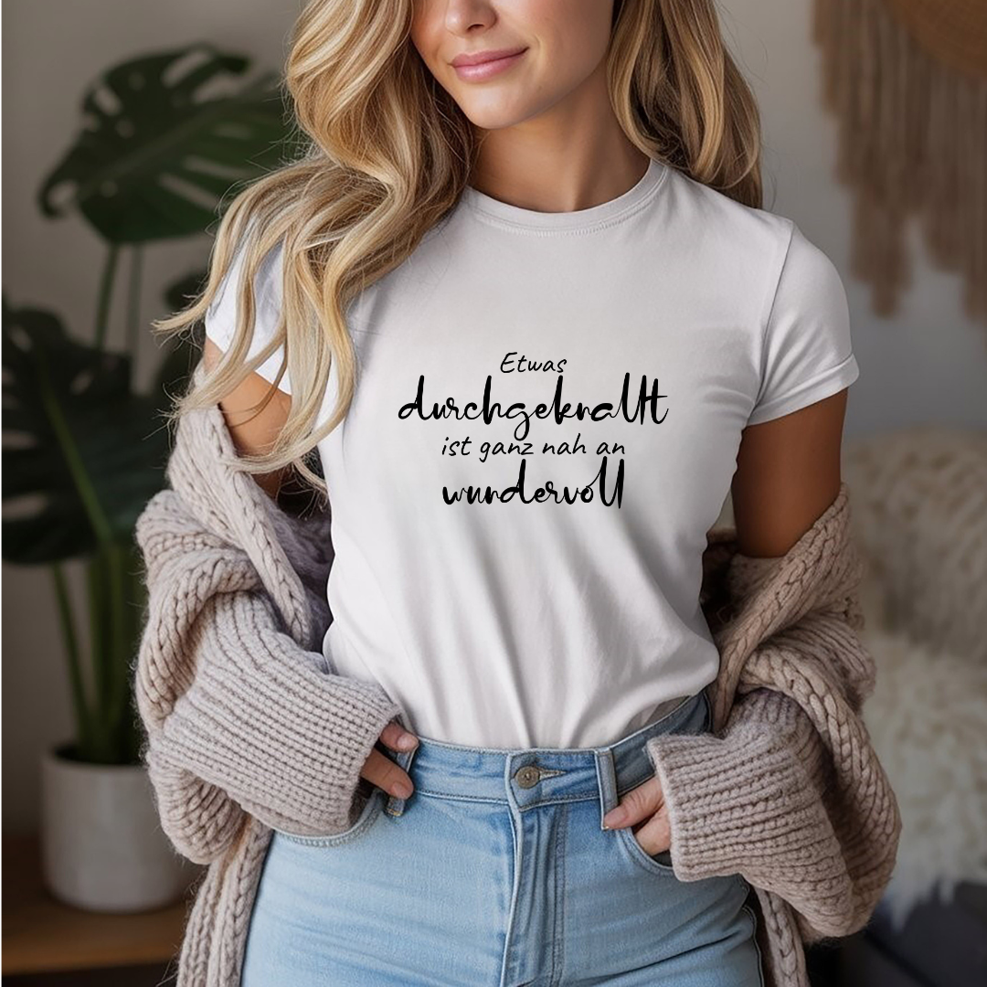 Etwas durchgeknallt -  Damen Premiumshirt