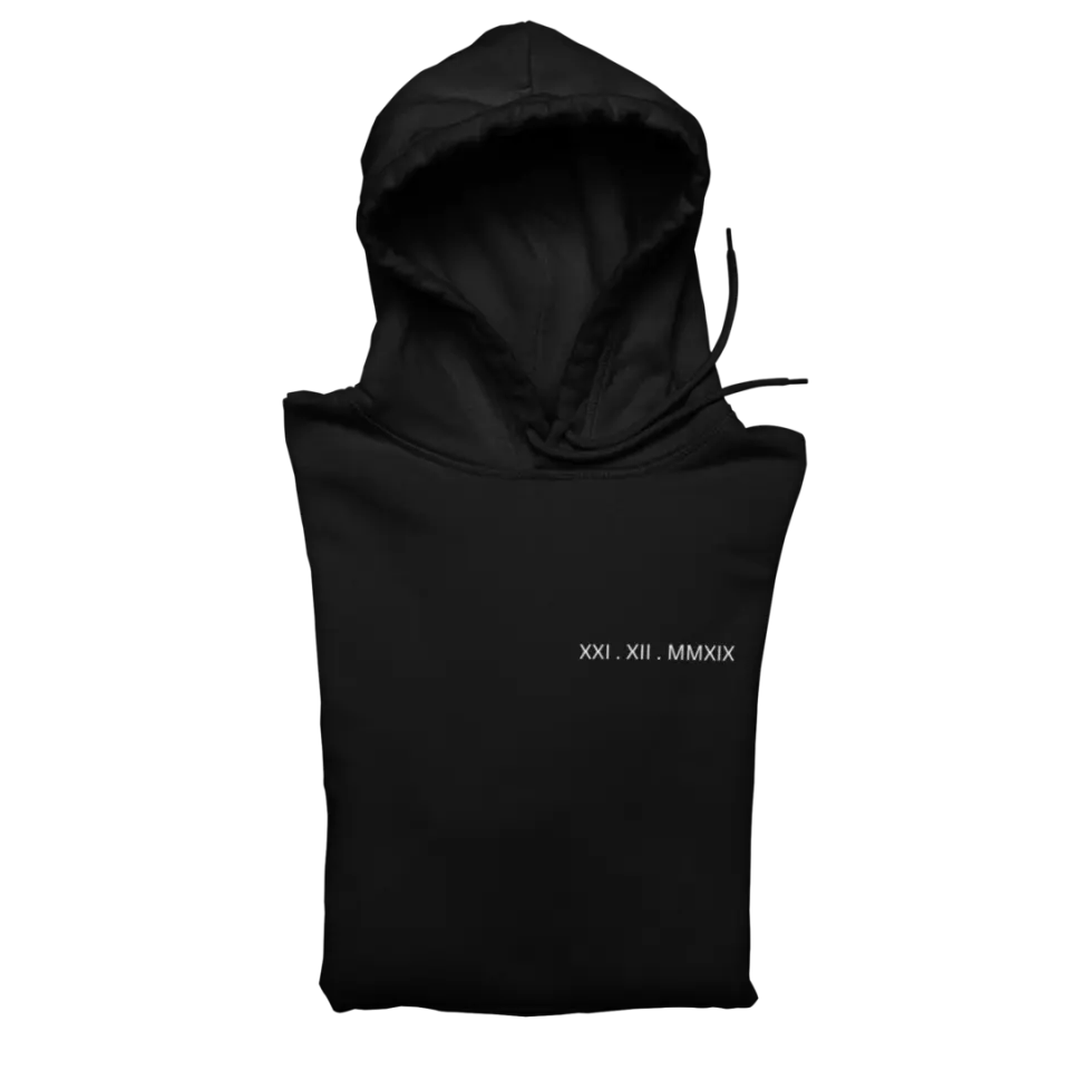 Personalisierbar römisches Datum