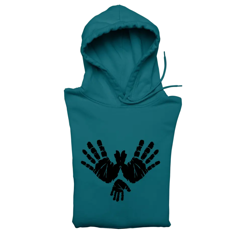 Personalisierbar- Familienhände