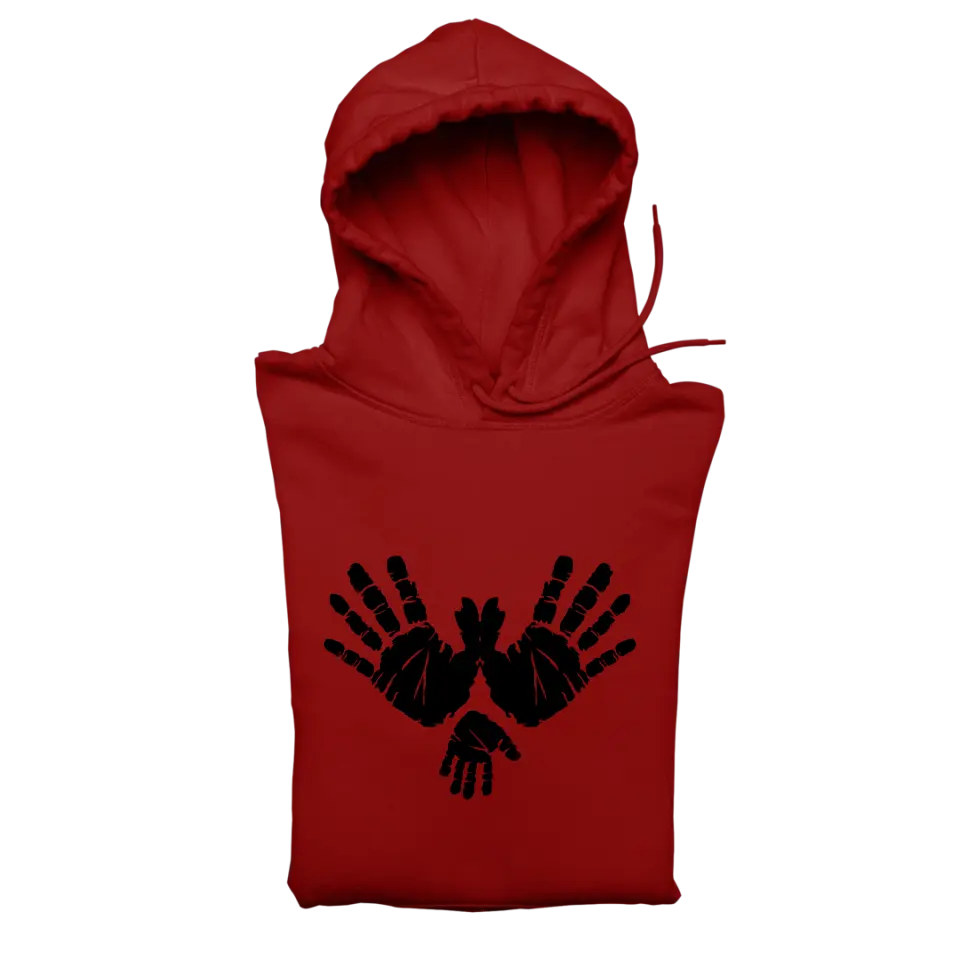 Personalisierbar- Familienhände