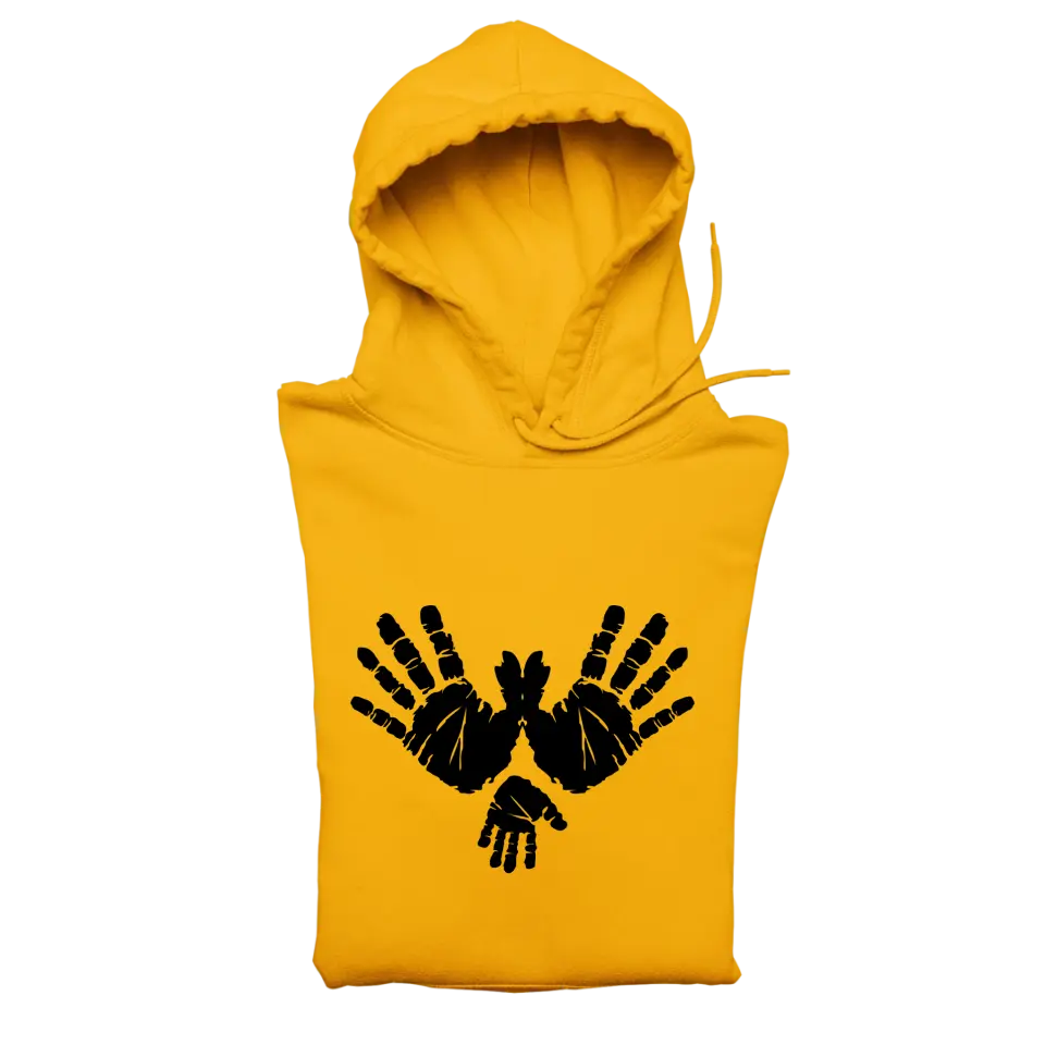 Personalisierbar- Familienhände