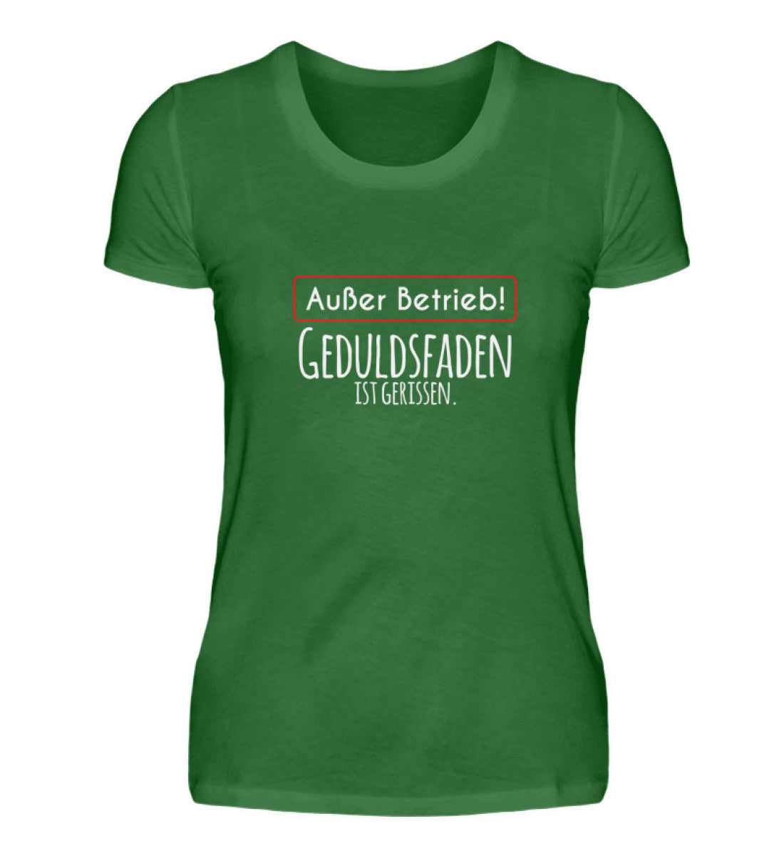 Außer Betrieb  - Damenshirt Premiumshirt