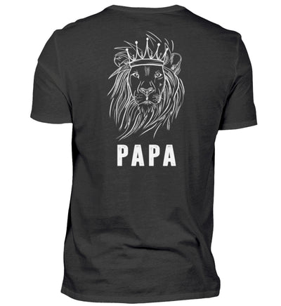 Löwenking Papa  - Herren Shirt