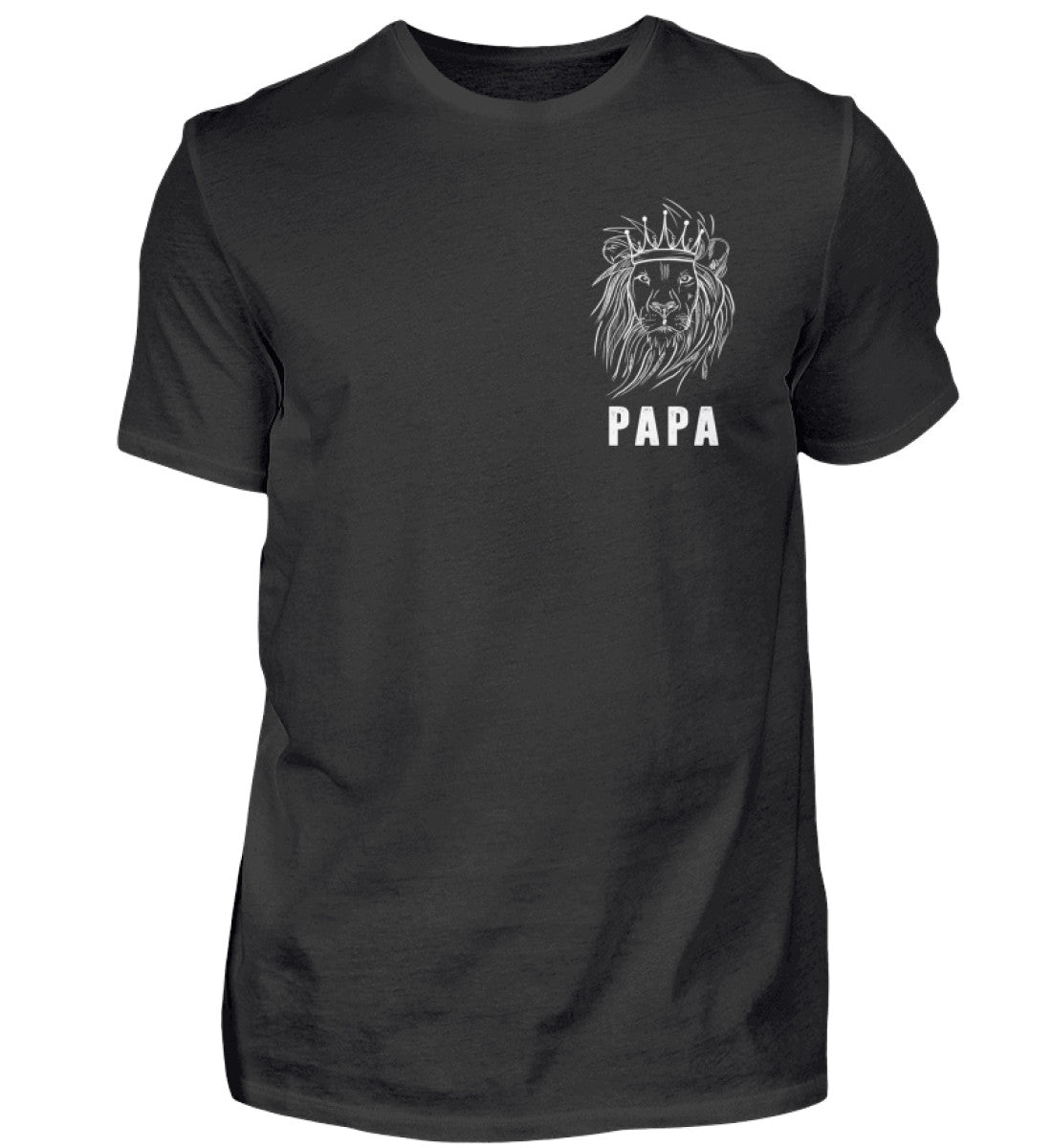 Löwenking Papa  - Herren Premiumshirt