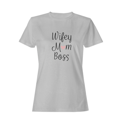 Wifey Mom Boss   - Damenshirt