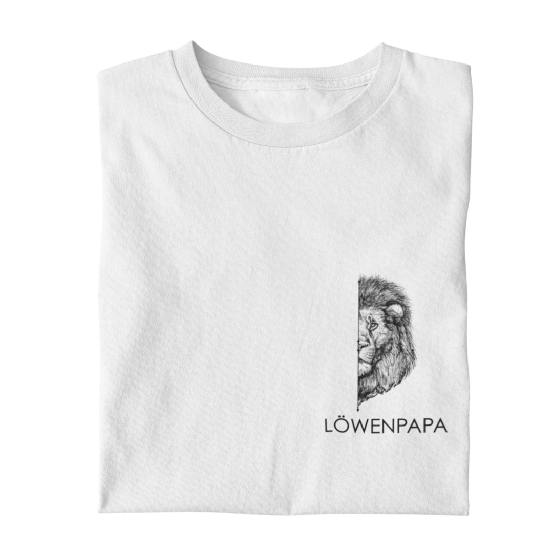 Löwenpapa  - T-Shirt