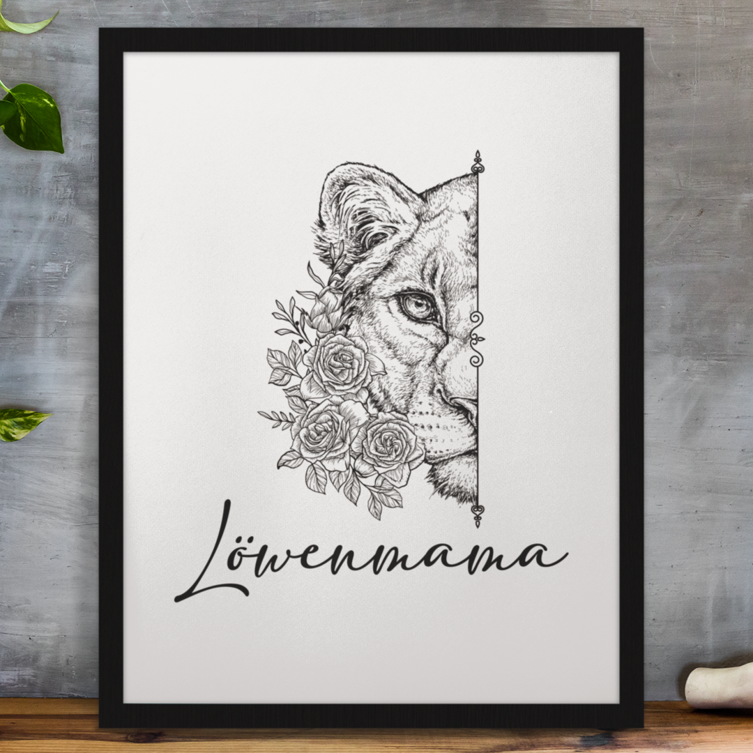 Löwenmama - Poster