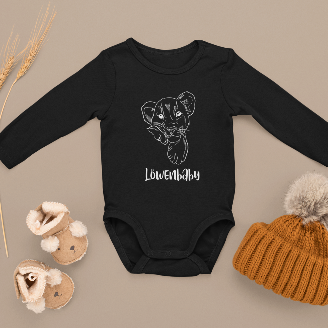 Löwenbaby - Baby Body Langarm