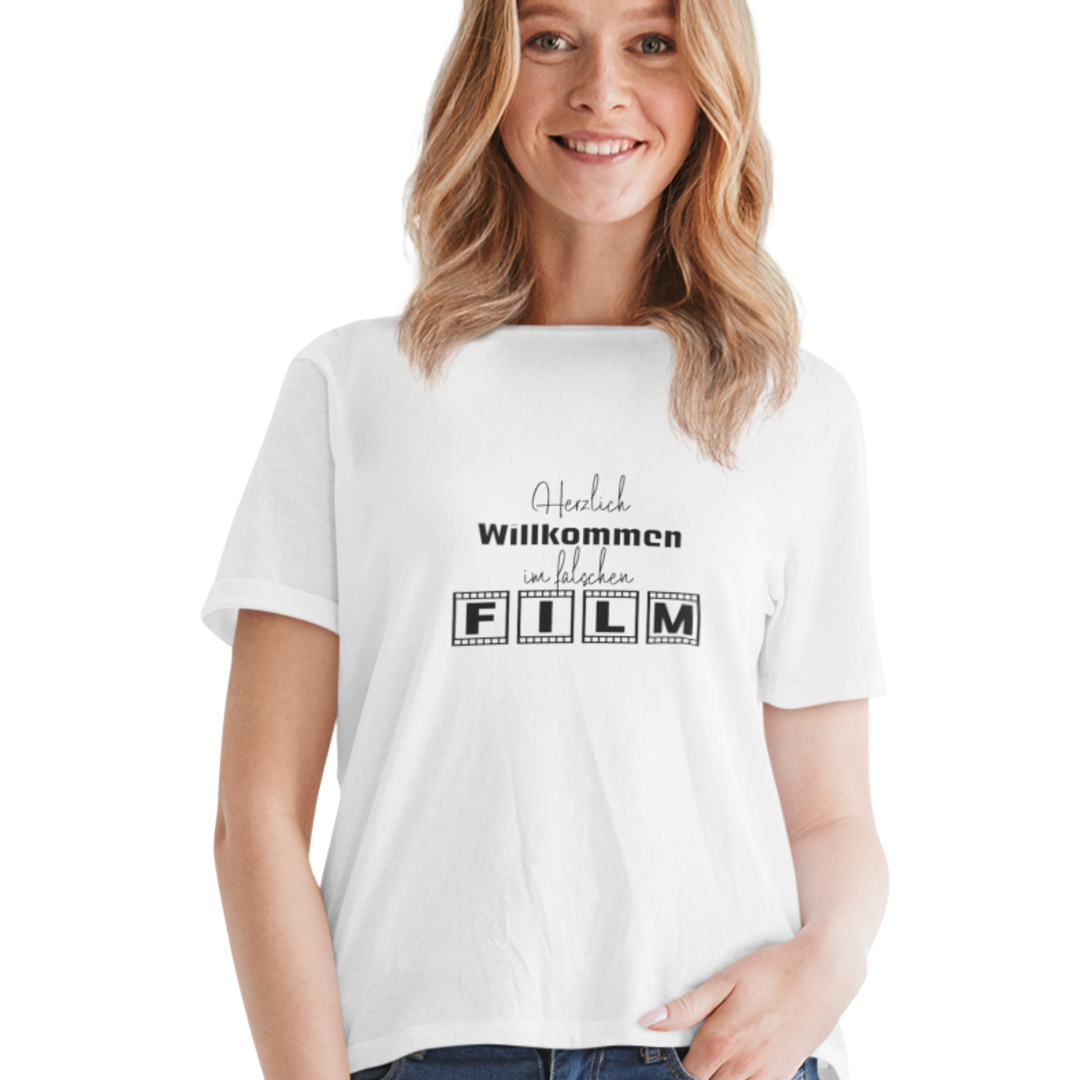 Willkommen im falschen Film  - Damenshirt