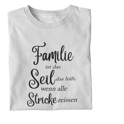 Familie ist das Seil  - Damenshirt