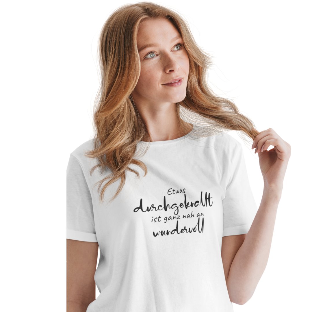 Etwas durchgeknallt -  Damen Premiumshirt