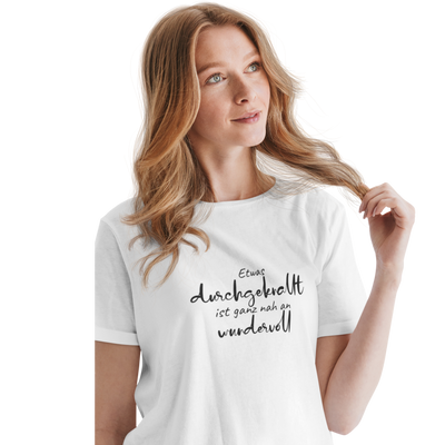 Etwas durchgeknallt -  Damen Premiumshirt