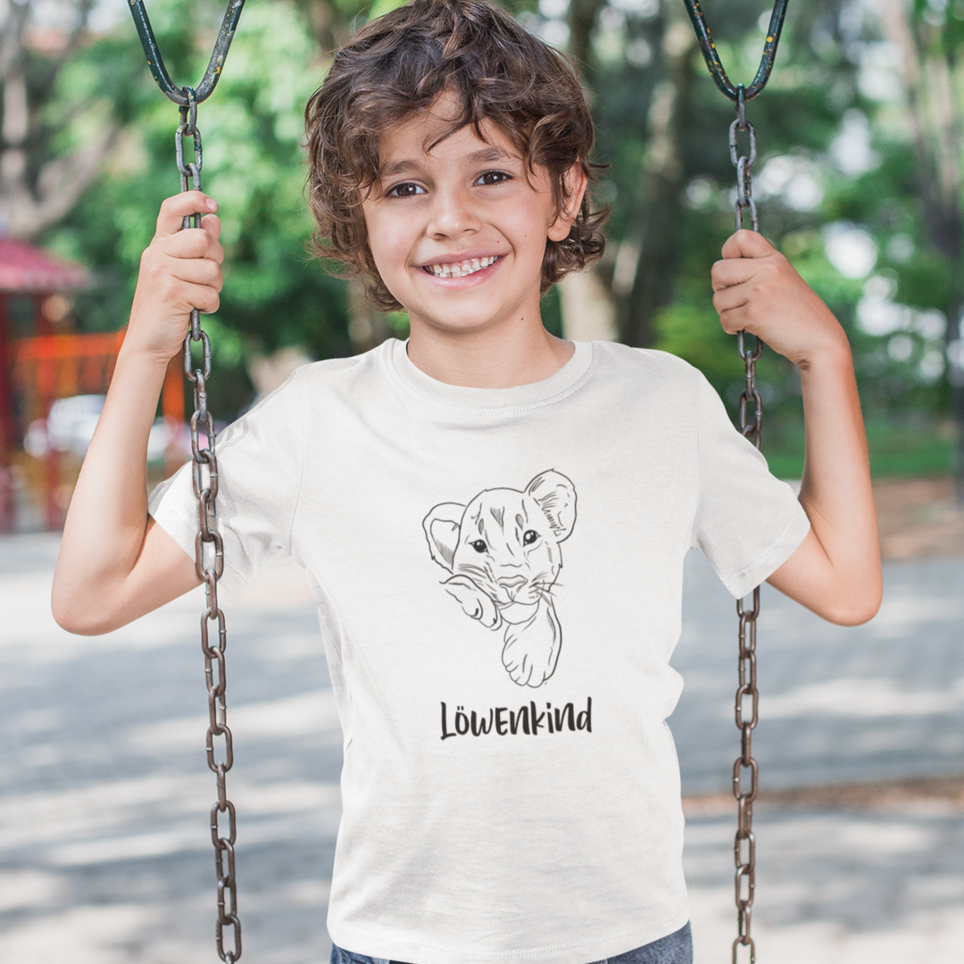 Löwenkind  - Kinder T-Shirt
