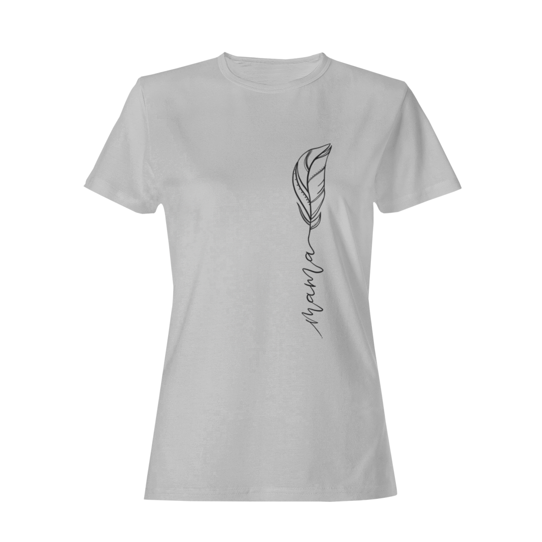 Mama-Feder  - Damenshirt
