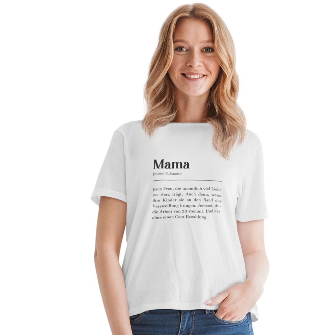 Definition Mama  - Damenshirt