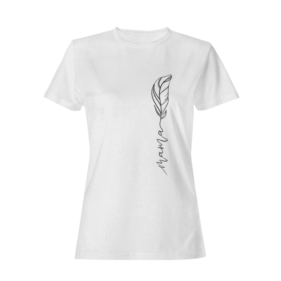 Mama-Feder  - Damenshirt